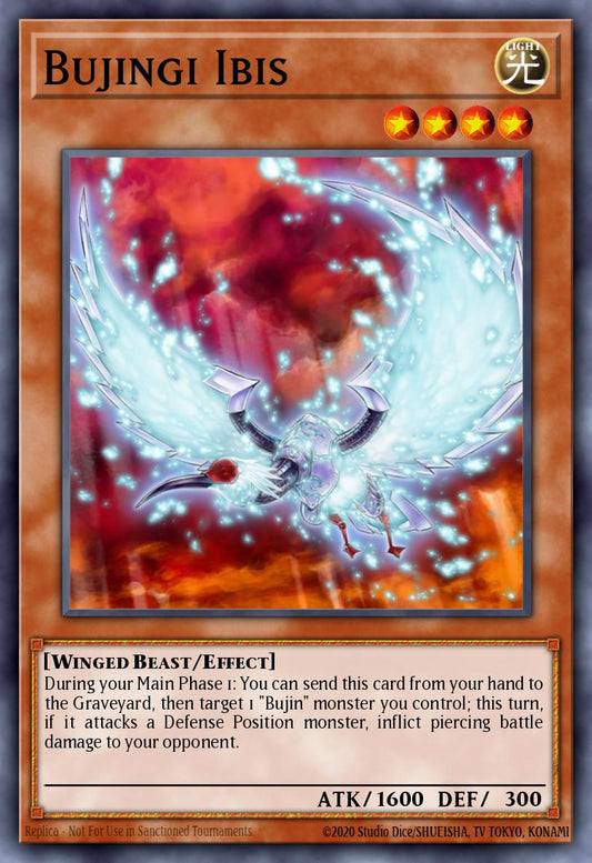 (146) YuGiOh TCG MP14: 2014 Mega-Tins Mega-Pack Single: Bujingi Ibis  Common