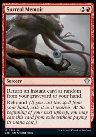 (161/322) Magic The Gathering Commander: Ikoria Single: Surreal Memoir  Uncommon
