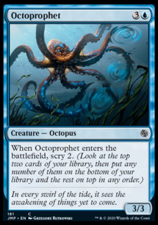 (161) Magic The Gathering Jumpstart Single: Octoprophet  Common