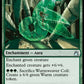 (161) Magic The Gathering Ravnica Remastered Single: Wurmweaver Coil  Holo Uncommon