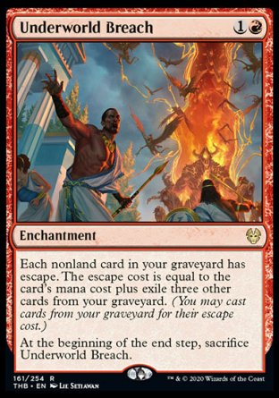 (161/254) Magic The Gathering Theros Beyond Death Single: Underworld Breach  Rare