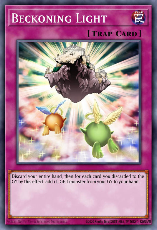 (293) YuGiOh TCG LCYW: Legendary Collection 3: Mega Pack Single: Beckoning Light  Ultra Rare