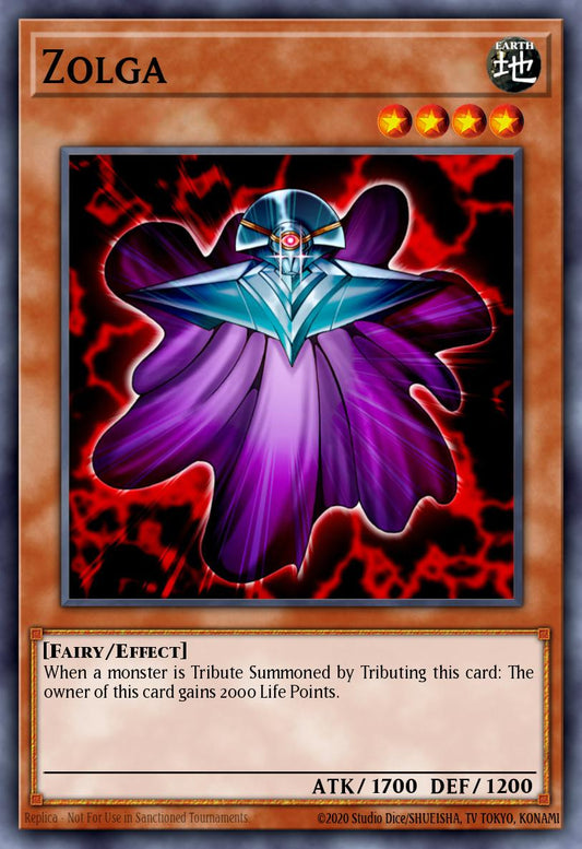 (EN079) YuGiOh TCG DCR: Dark Crisis Single: Zolga (V.2 - Common)  Common