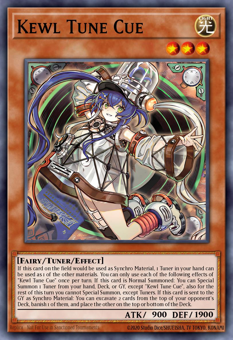 (034) YuGiOh TCG PHRE: Phantom Revenge Single: Kewl Tune Cue (V.3 - Starlight Rare)  Starlight Rare