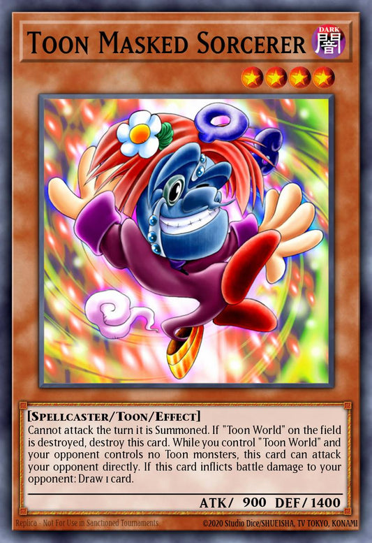 (120) YuGiOh TCG DB2: Dark Beginning 2 Single: Toon Masked Sorcerer  Common