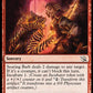 (163) Magic The Gathering March of the Machine Single: Searing Barb Holo Common