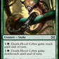 (163/332) Magic The Gathering Double Masters Single: Death-Hood Cobra  Common
