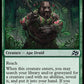 (163) Magic The Gathering Aetherdrift Single: Fang-Druid Summoner  Uncommon