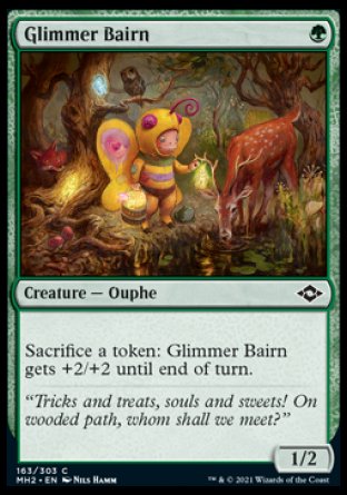 (163) Magic The Gathering Modern Horizons 2 Single: Glimmer Bairn Holo Common