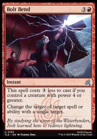 (163) Magic The Gathering Magic: The Gathering | Avatar: The Last Airbender: Eternal Single: Bolt Bend Holo Uncommon