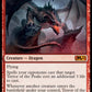 (164) Magic The Gathering Core 2021: Promos Single: Terror of the Peaks (V.1) Holo Mythic