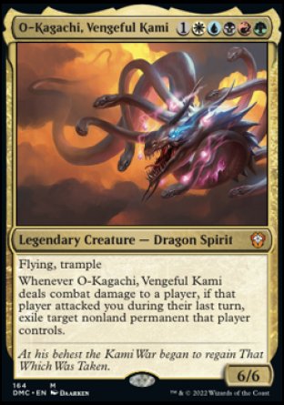 (164) Magic The Gathering Commander: Dominaria United Single: O-Kagachi, Vengeful Kami  Mythic