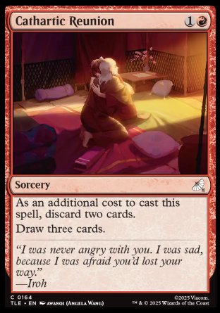 (164) Magic The Gathering Magic: The Gathering | Avatar: The Last Airbender: Eternal Single: Cathartic Reunion Holo Common