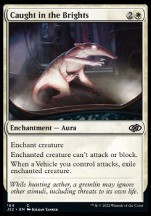 (164) Magic The Gathering Jumpstart 2022 Single: Caught in the Brights  Common