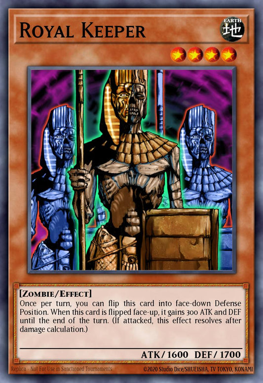 (218) YuGiOh TCG DB2: Dark Beginning 2 Single: Royal Keeper  Common