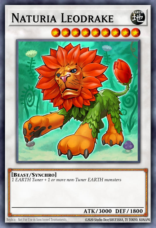 (121) YuGiOh TCG HAC1: Hidden Arsenal: Chapter 1 Single: Naturia Leodrake (V.2 - Parallel Rare)  Parallel Rare