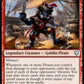 (165/361) Magic The Gathering Commander Legends Single: Breeches, Brazen Plunderer Holo Uncommon
