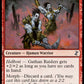 (165/289) Magic The Gathering Time Spiral Remastered Single: Gathan Raiders Holo Common