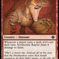 (165) Magic The Gathering The Lost Caverns of Ixalan Single: Scytheclaw Raptor Holo Uncommon