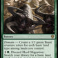 (165) Magic The Gathering Dominaria United Single: Herd Migration  Rare