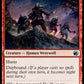(165) Magic The Gathering Innistrad: Midnight Hunt Single: Village Watch // Village Reavers  Uncommon