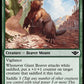 (165) Magic The Gathering Outlaws of Thunder Junction Single: Giant Beaver  Common