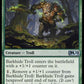(165/280) Magic The Gathering Core 2020 Single: Barkhide Troll Holo Uncommon