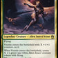 (166) Magic The Gathering Universes Beyond: Doctor Who Single: Vrestin, Menoptra Leader Holo Rare