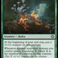 (166) Magic The Gathering Tarkir: Dragonstorm: Promos Single: Warden of the Grove (V.2)  Holo Rare