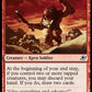 (166) Magic The Gathering Edge of Eternities Single: Vaultguard Trooper Holo Uncommon