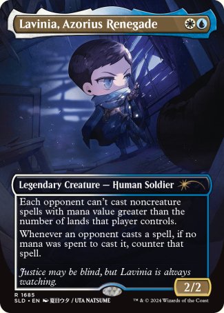 (1685) Magic The Gathering Secret Lair Drop Series Single: Lavinia, Azorius Renegade  Rare