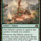 (168) Magic The Gathering Aetherdrift Single: Lumbering Worldwagon Holo Rare
