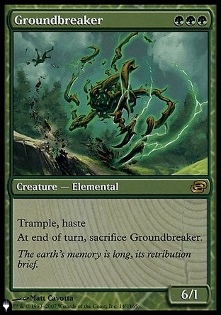 (148) Magic The Gathering The List Single: Groundbreaker  Rare