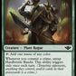 (168) Magic The Gathering Outlaws of Thunder Junction Single: Hardbristle Bandit  Holo Common