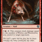 (168) Magic The Gathering Innistrad Remastered Single: Runebound Wolf Holo Uncommon