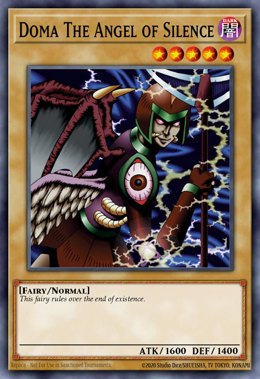(015) YuGiOh TCG MRD: Metal Raiders Single: Doma The Angel of Silence (V.3 - Common)  Common