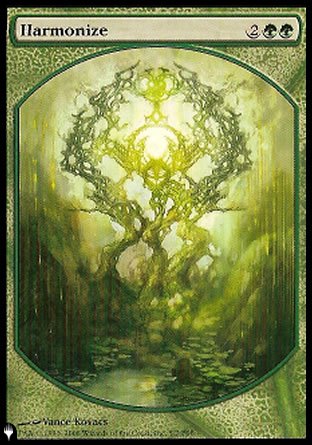(005) Magic The Gathering The List Single: Harmonize  Rare