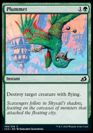 (169/274) Magic The Gathering Ikoria: Lair of Behemoths Single: Plummet  Common