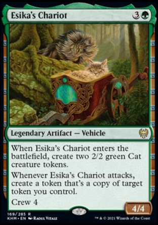 (169) Magic The Gathering Kaldheim: Promos Single: Esika's Chariot (V.2)  Rare