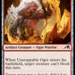 (169) Magic The Gathering Kamigawa: Neon Dynasty Single: Unstoppable Ogre Holo Common