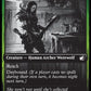 (169) Magic The Gathering Innistrad: Double Feature Single: Bird Admirer // Wing Shredder  Common
