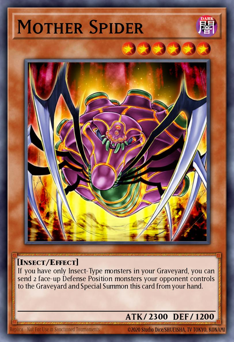 (019) YuGiOh TCG SOVR: Stardust Overdrive Single: Mother Spider  Rare