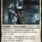 (170) Magic The Gathering Universes Beyond: Fallout Single: Puresteel Paladin  Holo Rare