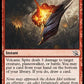(170) Magic The Gathering March of the Machine Single: Volcanic Spite Holo Common