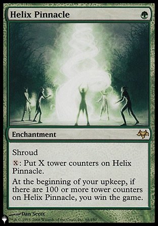 (068) Magic The Gathering The List Single: Helix Pinnacle  Rare