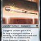 (170) Magic The Gathering Universes Beyond: Doctor Who Single: Ace's Baseball Bat Holo Rare