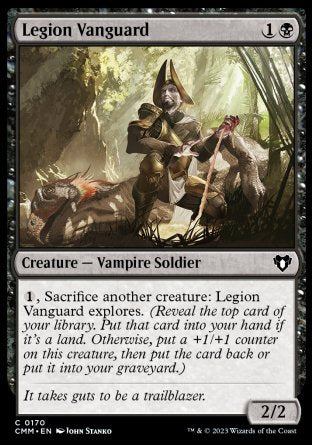 (170) Magic The Gathering Commander Masters Single: Legion Vanguard  Common