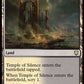 (171) Magic The Gathering Commander: Phyrexia: All Will Be One Single: Temple of Silence  Rare
