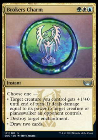 (171) Magic The Gathering Streets of New Capenna Single: Brokers Charm Holo Uncommon