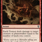 (171) Magic The Gathering Commander Legends: Battle for Baldur's Gate Single: Earth Tremor Holo Common